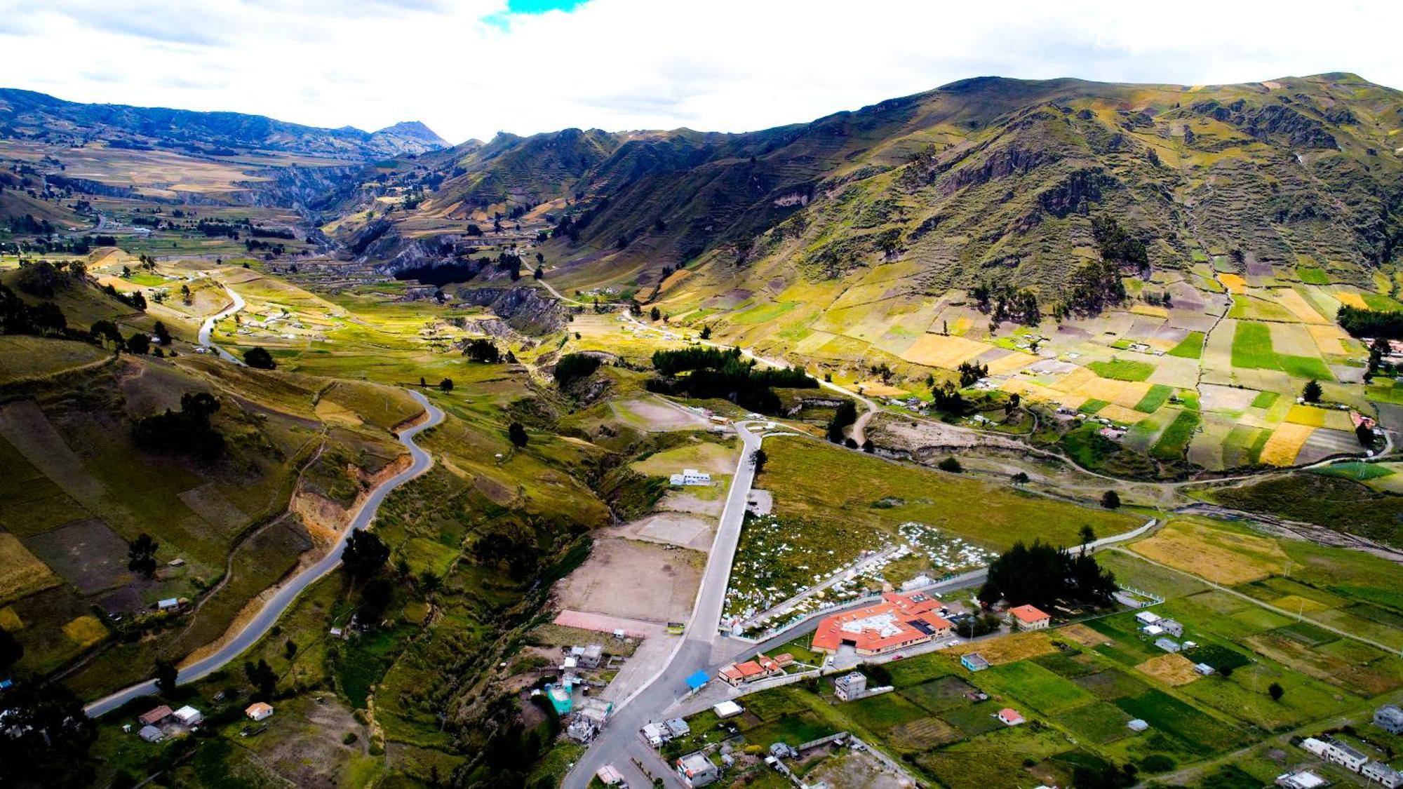 Mirador Oro Verde Quilotoa Zumbagua Luaran gambar